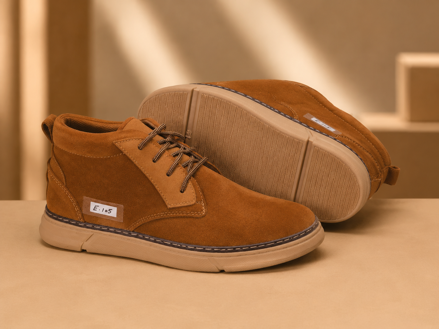 BLAST Men’s High-Top Casual Lace-Up Shoes