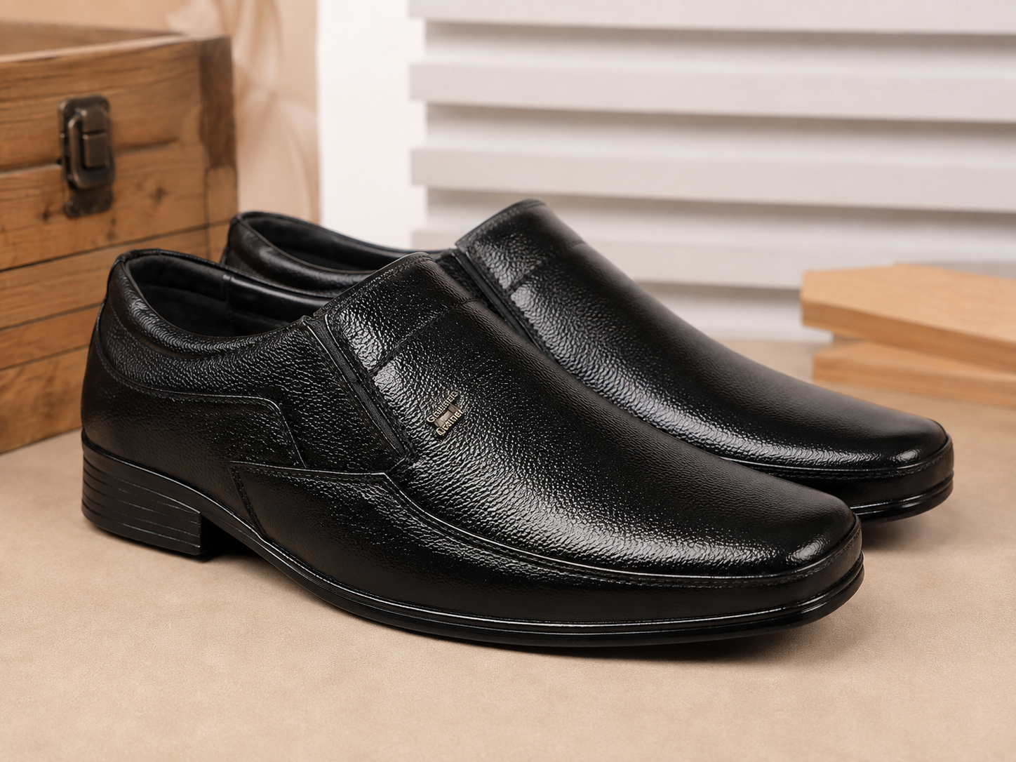 Men’s Genuine Leather Shoes for Office Wear