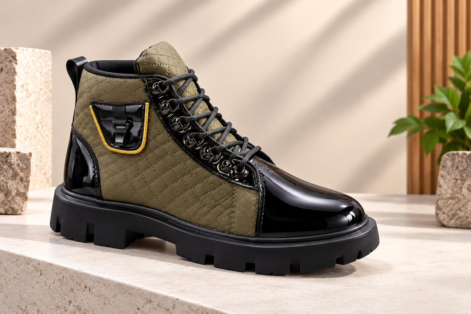 Patent Boot For Men