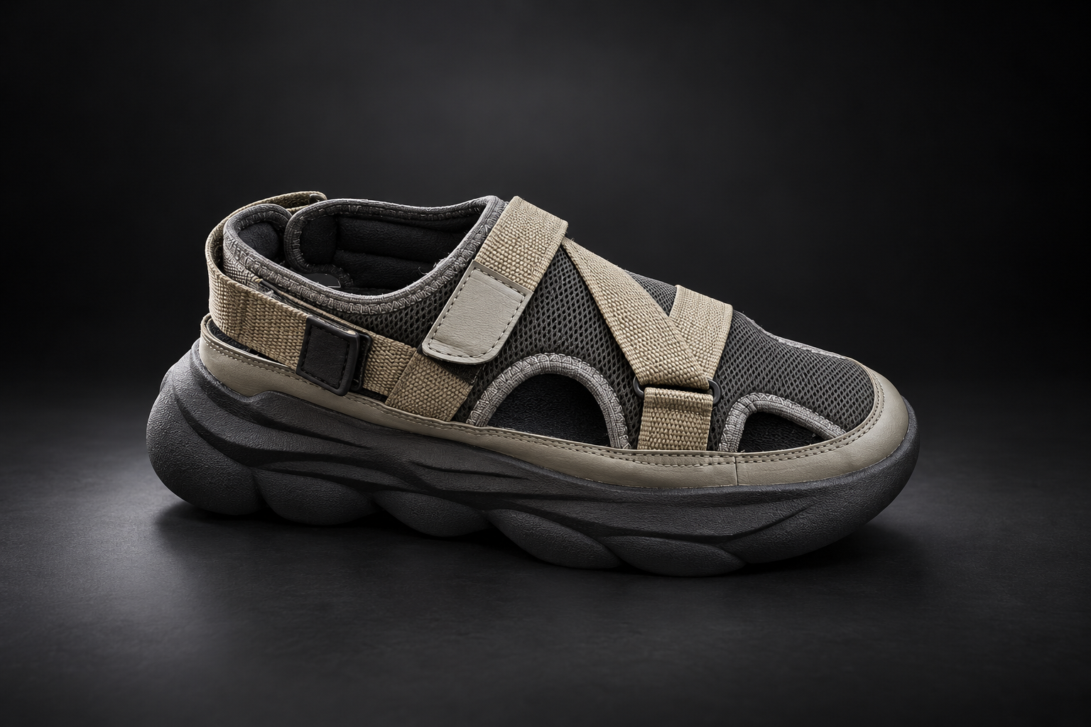 Sandles With Velcro Strap For Men