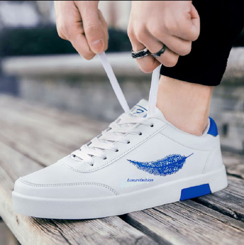 Kardam&Sons Men's White High Top Sneakers | Stylish Lace-Up Casual Sports Shoes