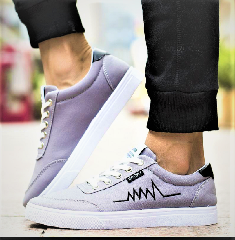Kardam&Sons Men's White High Top Sneakers | Stylish Lace-Up Casual Sports Shoes